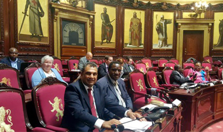 ACCORDs Executive Director participates in AWEPA Seminar at Belgian Parliament on violence and extremism 2