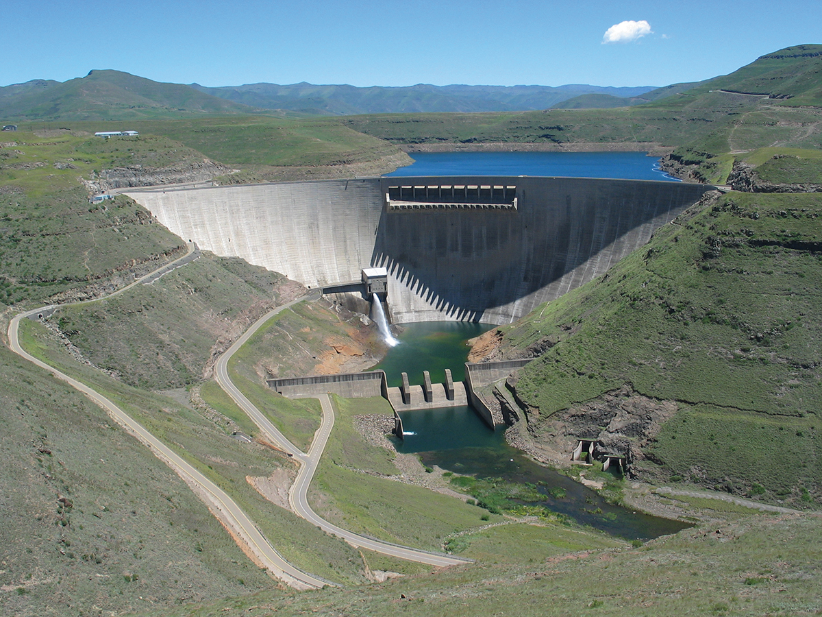 Katse_Dam, Lesotho, Africa