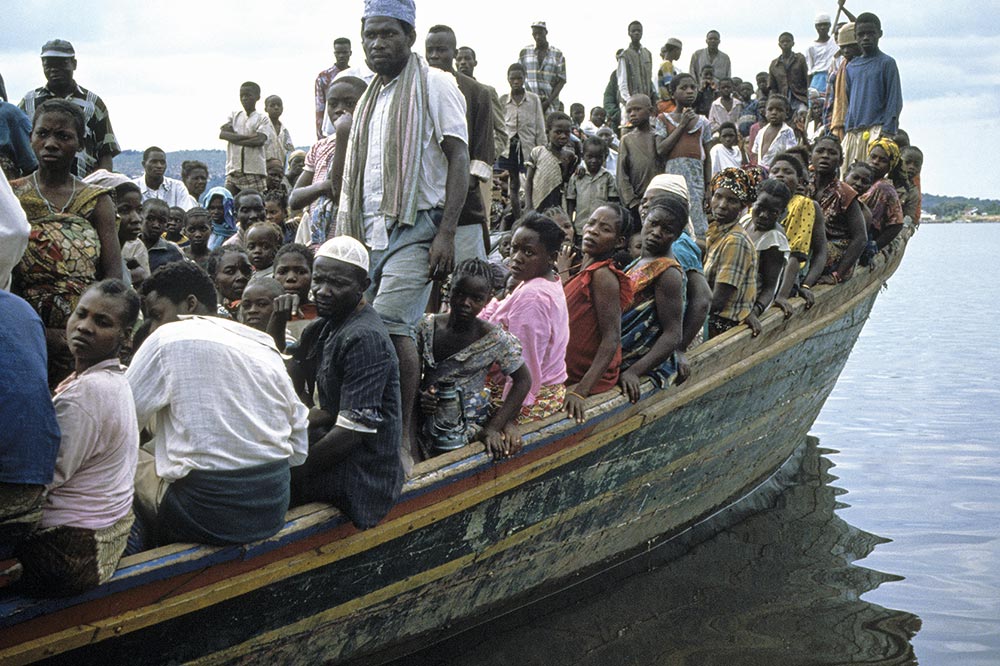 boatload of refugees
