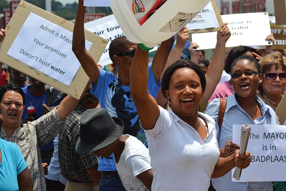 service delivery protests