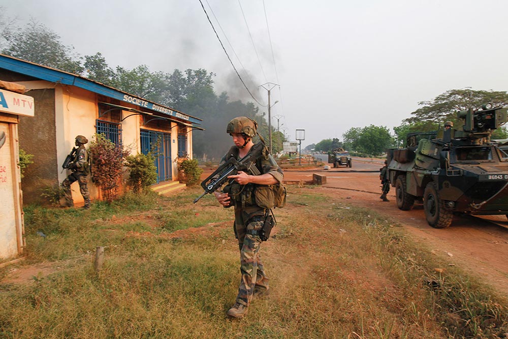 French soldiers