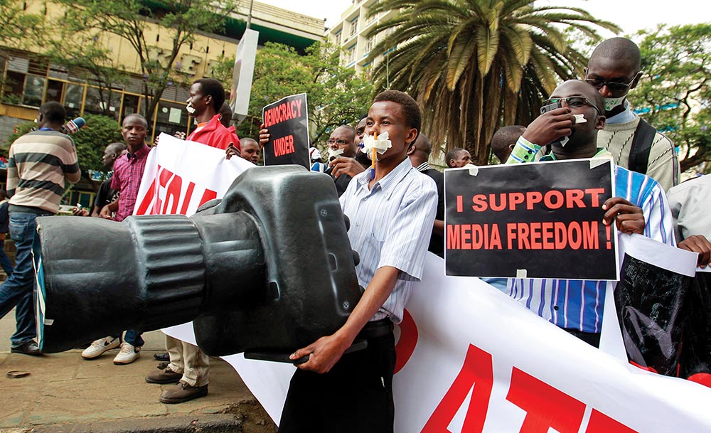 Kenyan Media March