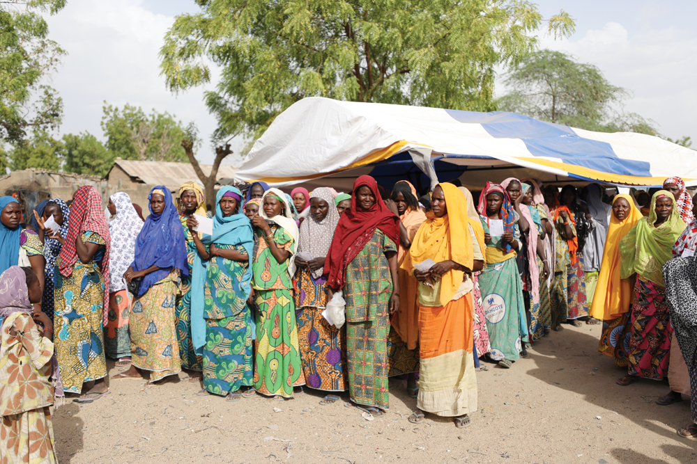 Women With Food Ration Cards