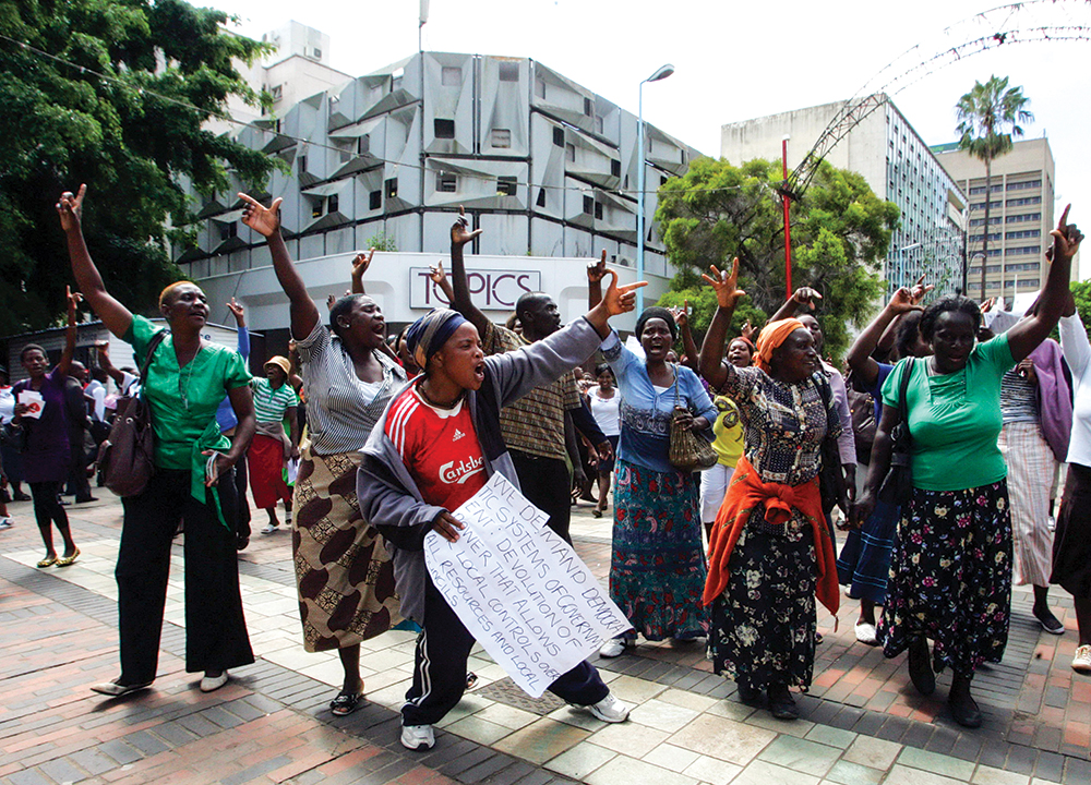 Members of Women Arise Of Zimbabwe