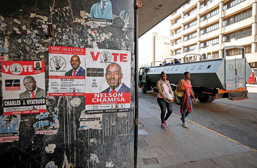 Headquarters Of The Opposition Movement For Democratic Change In Harare