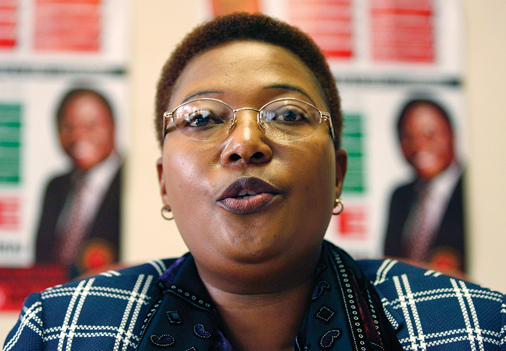 Opposition Party Vice President Thokozani Khupe