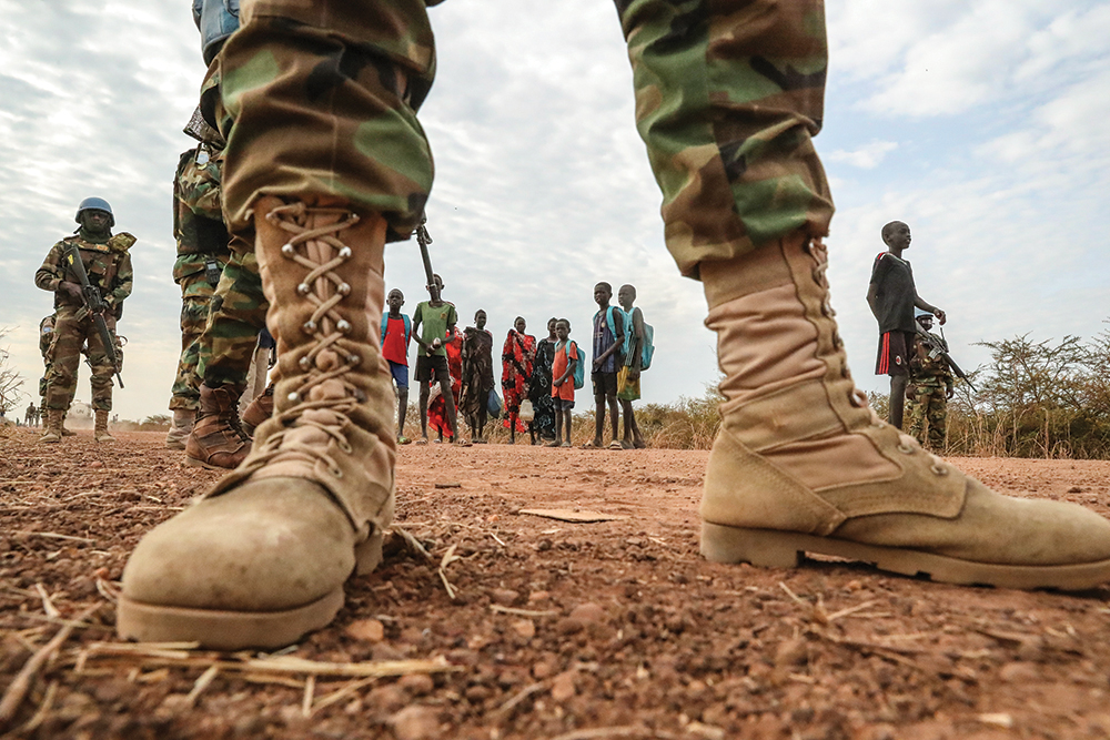 UN Peacekeepers on Patrol