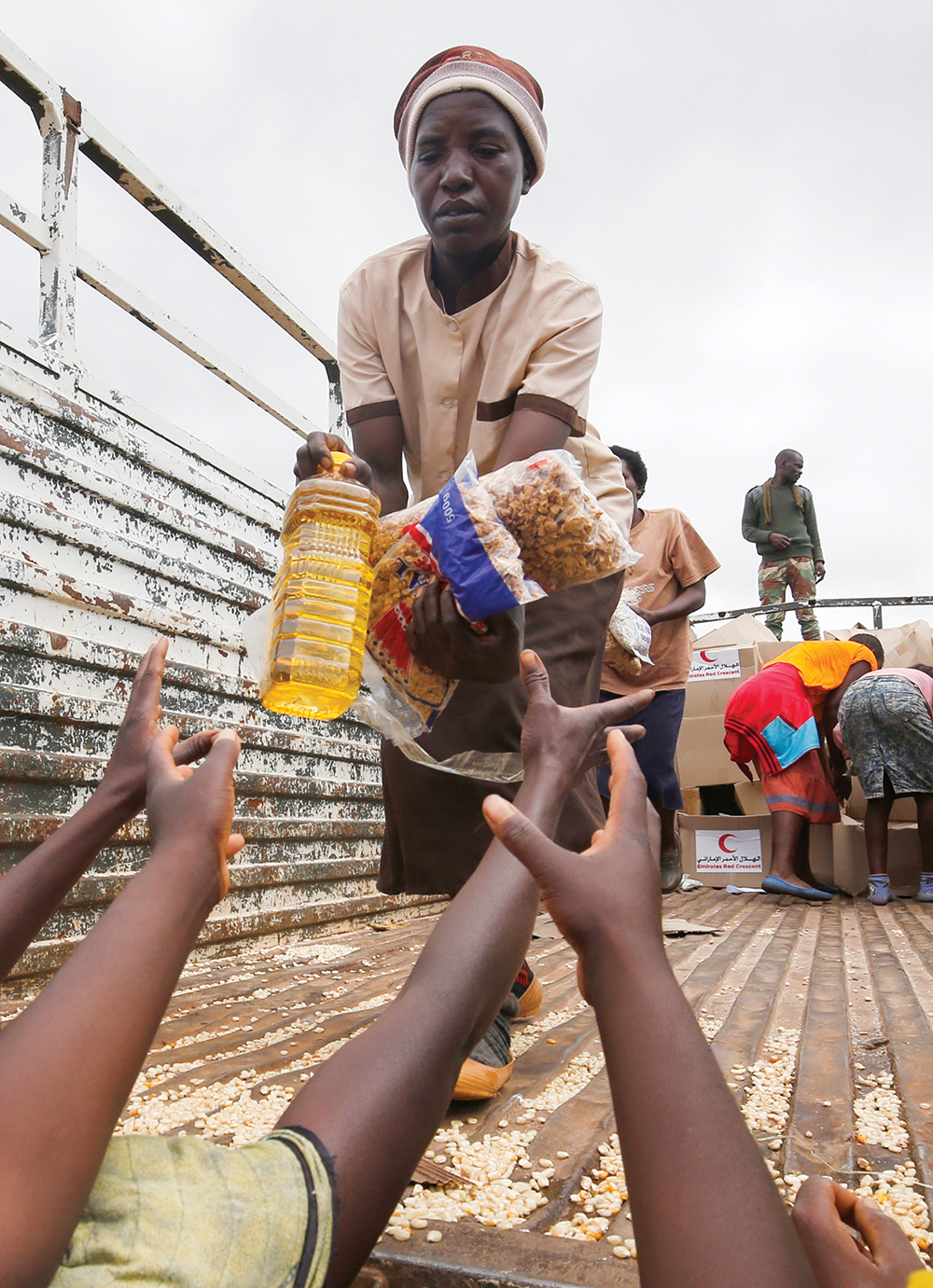 Food aid beneficiaries