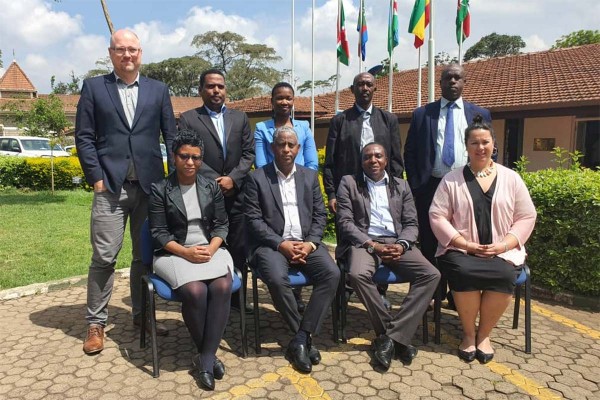 ASC visit EASF Secretariat