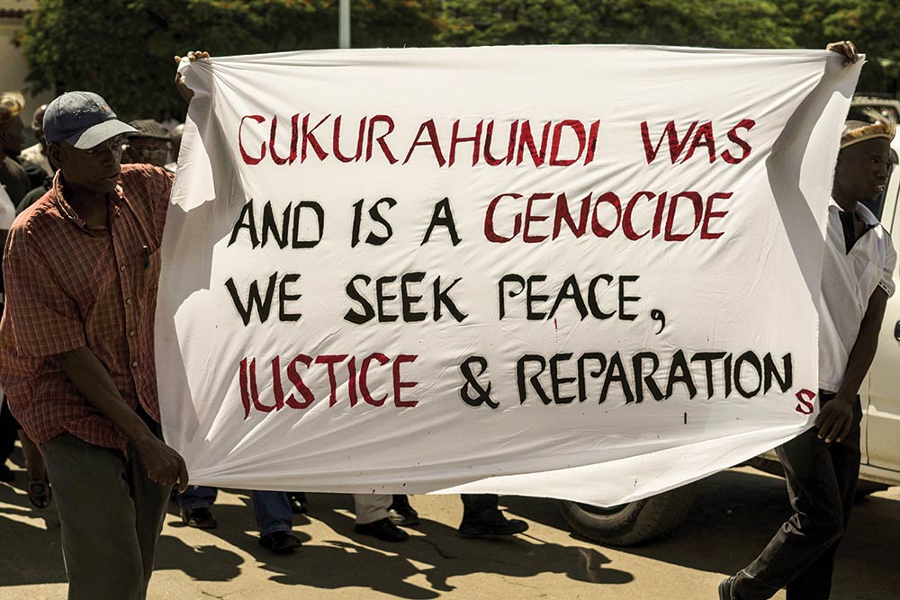 Gukurahundi massacre protest