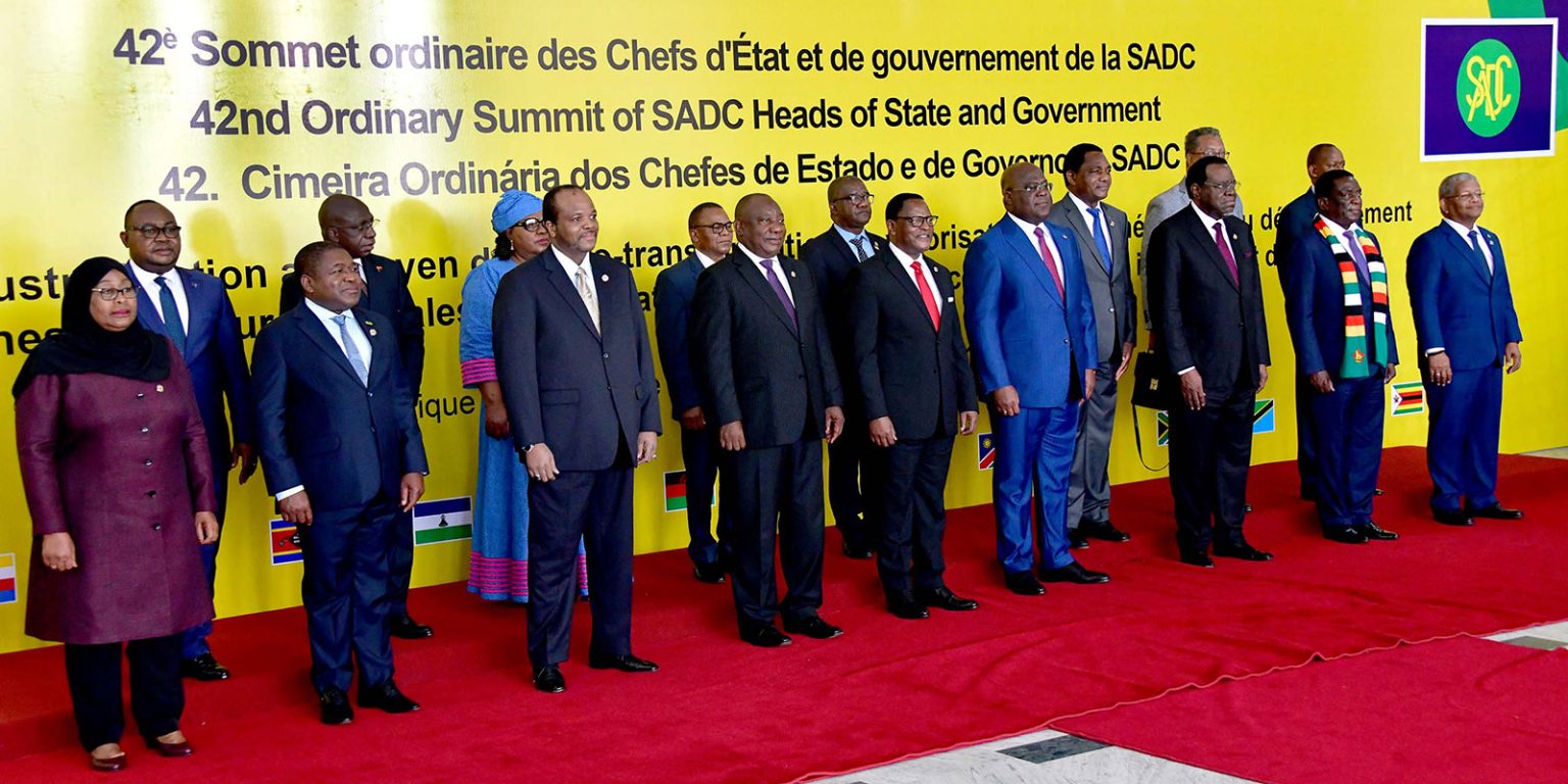 of SADC’s 42nd Ordinary Summit ACCORD